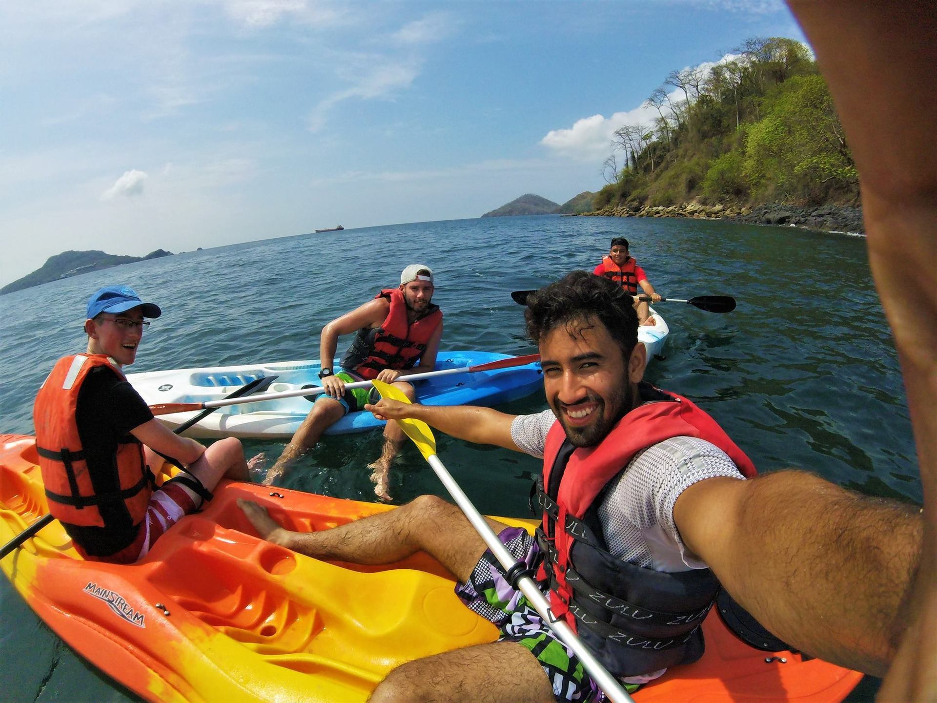 Kayak with friends!